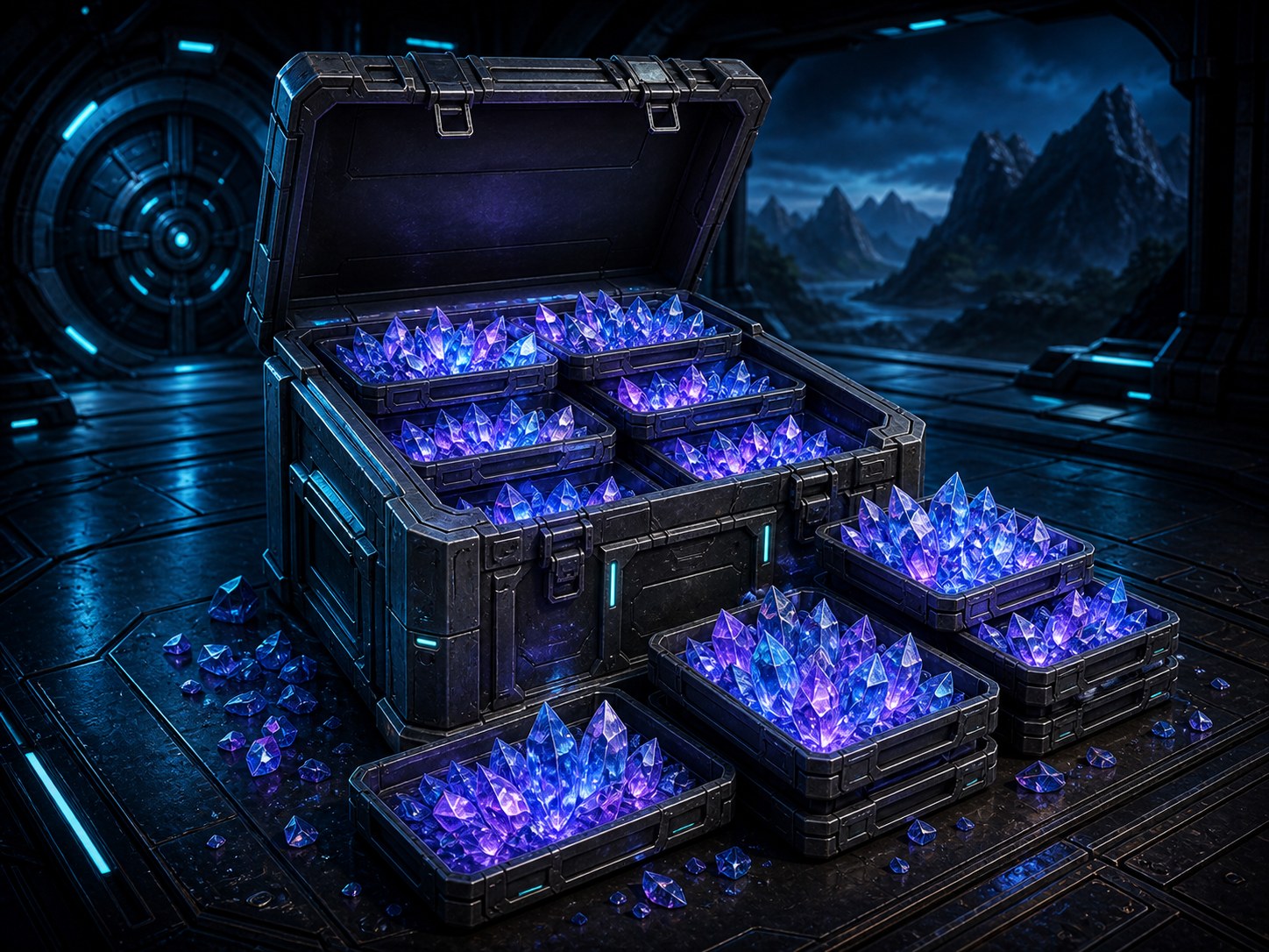 HFI 2,500 Shards crystal shard pack art