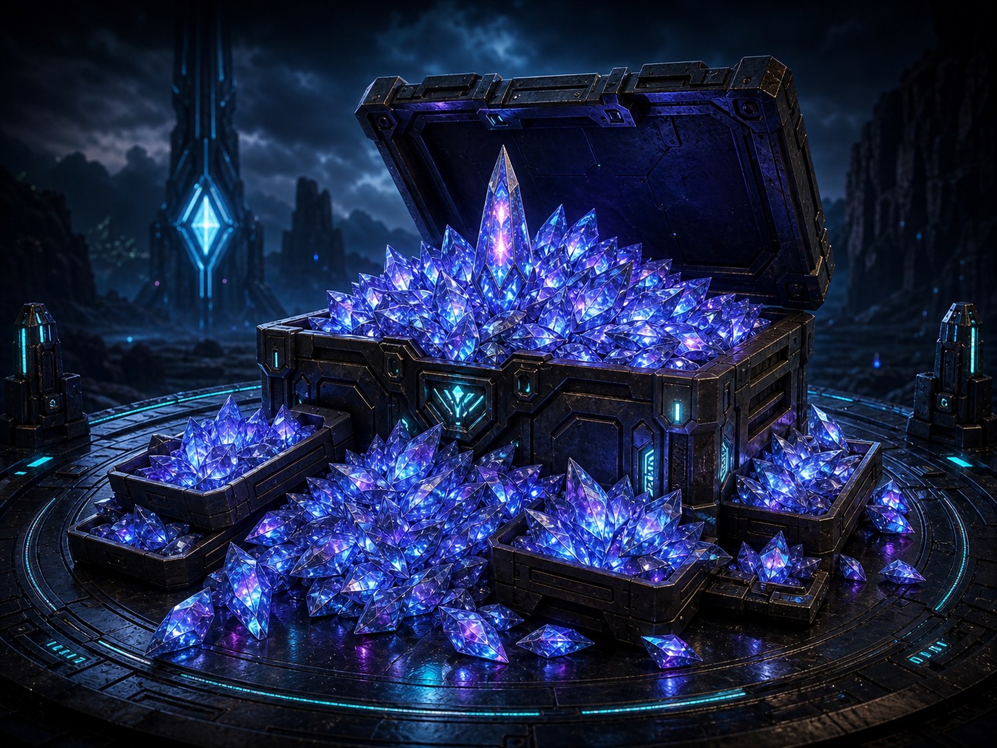 HFI 6,750 Shards crystal shard pack art